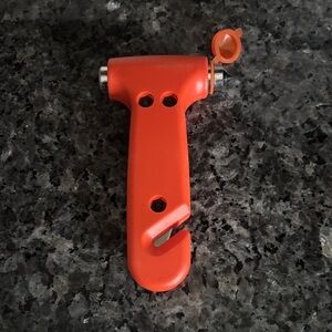 Emergency Orange Safety Hammer